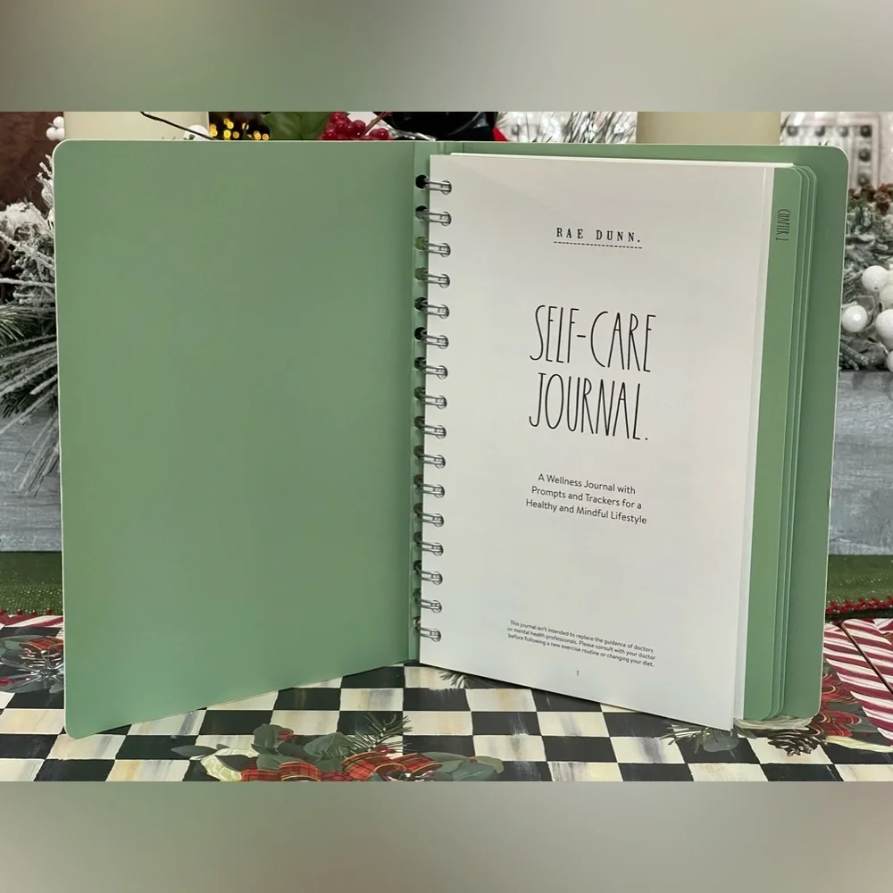 🌺 Brand NEW w/Tag Rae Dunn SELF-CARE JOURNAL - 144 Page Guided Journal 🌺 - Picture 3 of 15